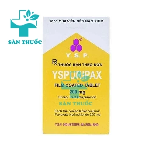 YspUripax 200mg - Thuốc điều trị bệnh tiết niệu của Malaysia